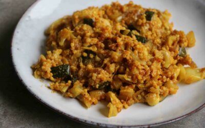 Hirse mit Gemüse-Curry