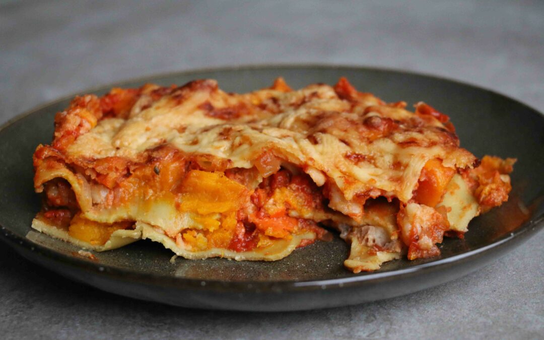 Kürbislasagne