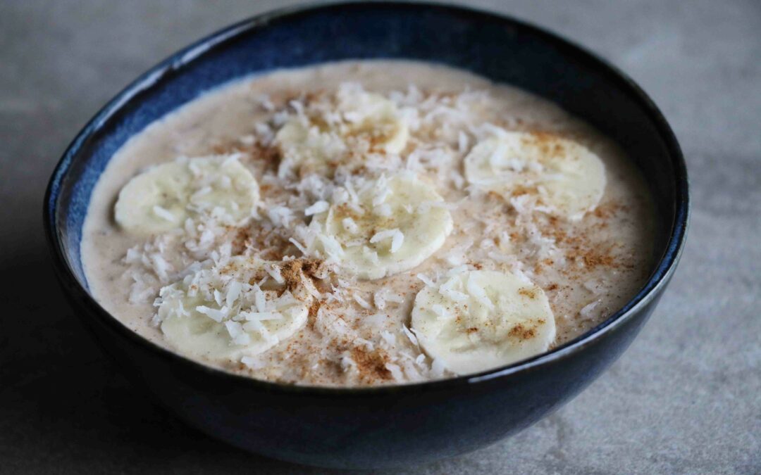 Porridge mit Kokos & Banane