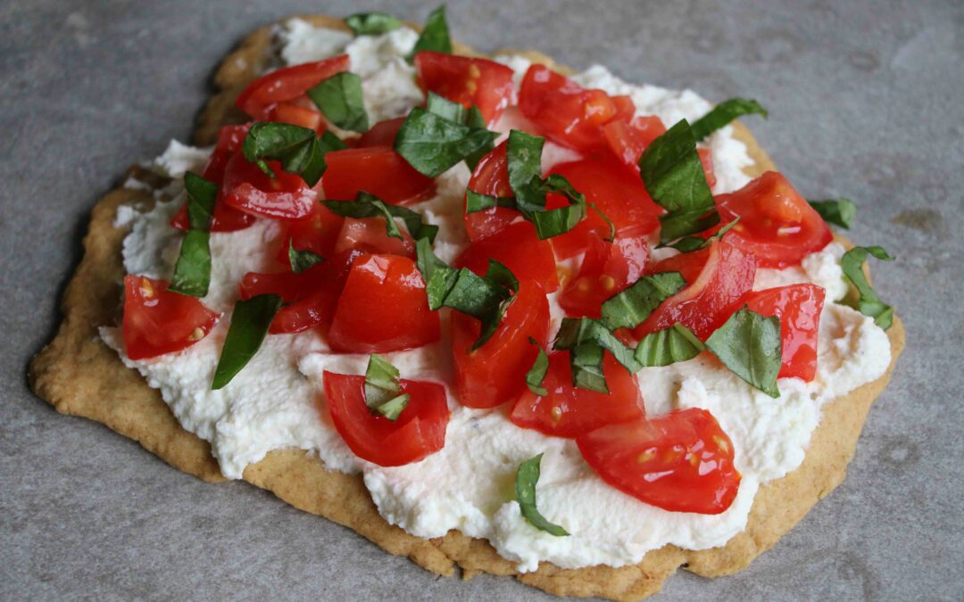 Tomaten-Ricotta-Fladen