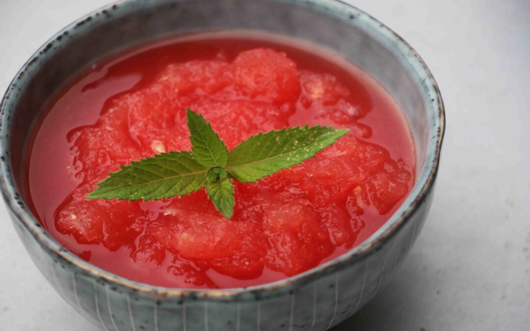 Wassermelonensorbet